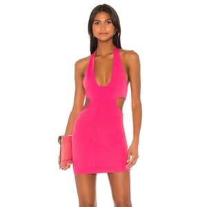 Superdown Hot Pink mini dress